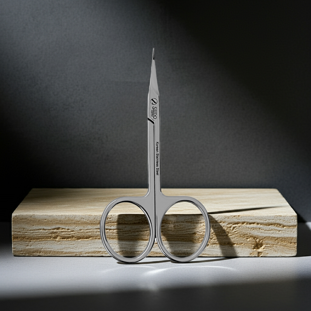 Forbici Cuticole Punta a Uncino